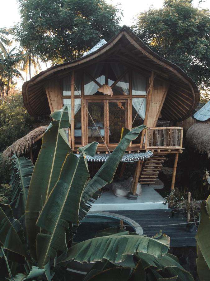 Kalma Bamboo Eco Lodge Kuta  Exteriör bild